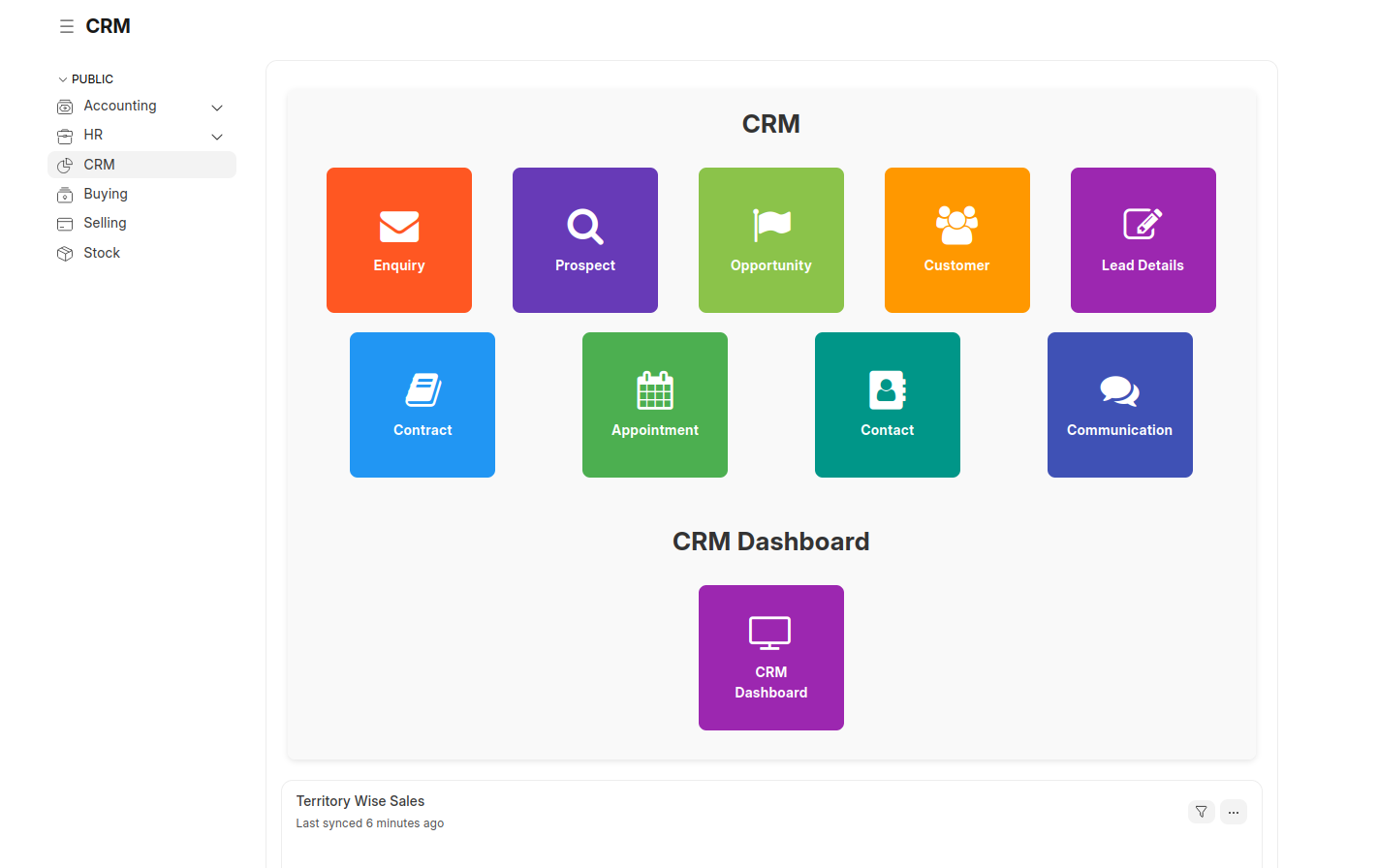 CRM Module